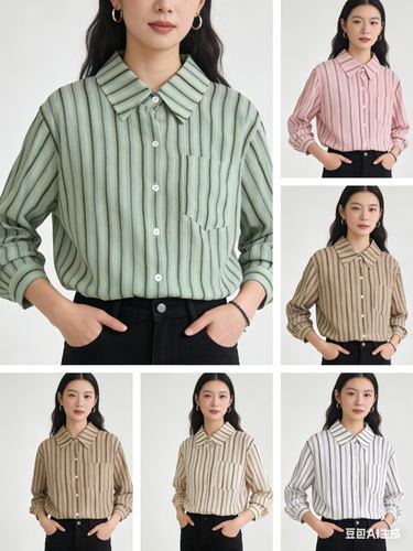Pinstripe shirt
