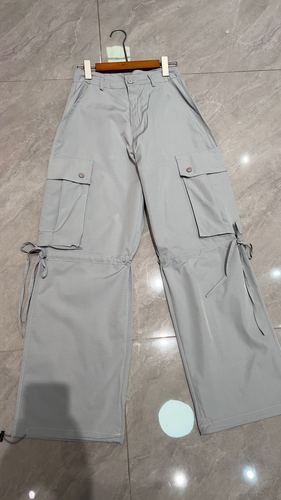 Cargo wide-leg pants