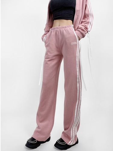 Side-stripe track pants
