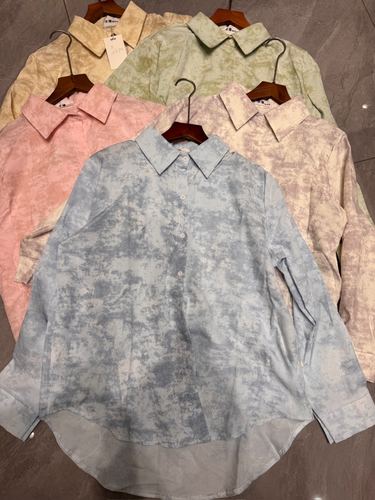 Pastel print shirt