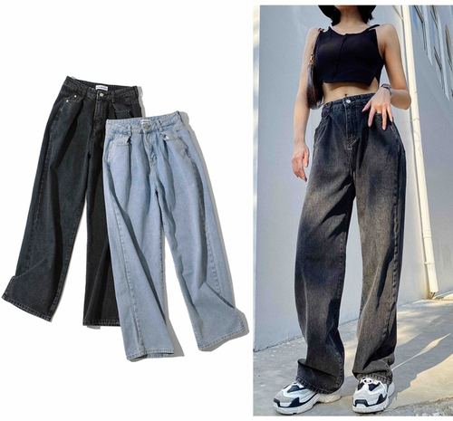 Wide-leg jeans