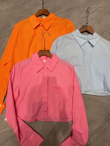 Cropped shirt