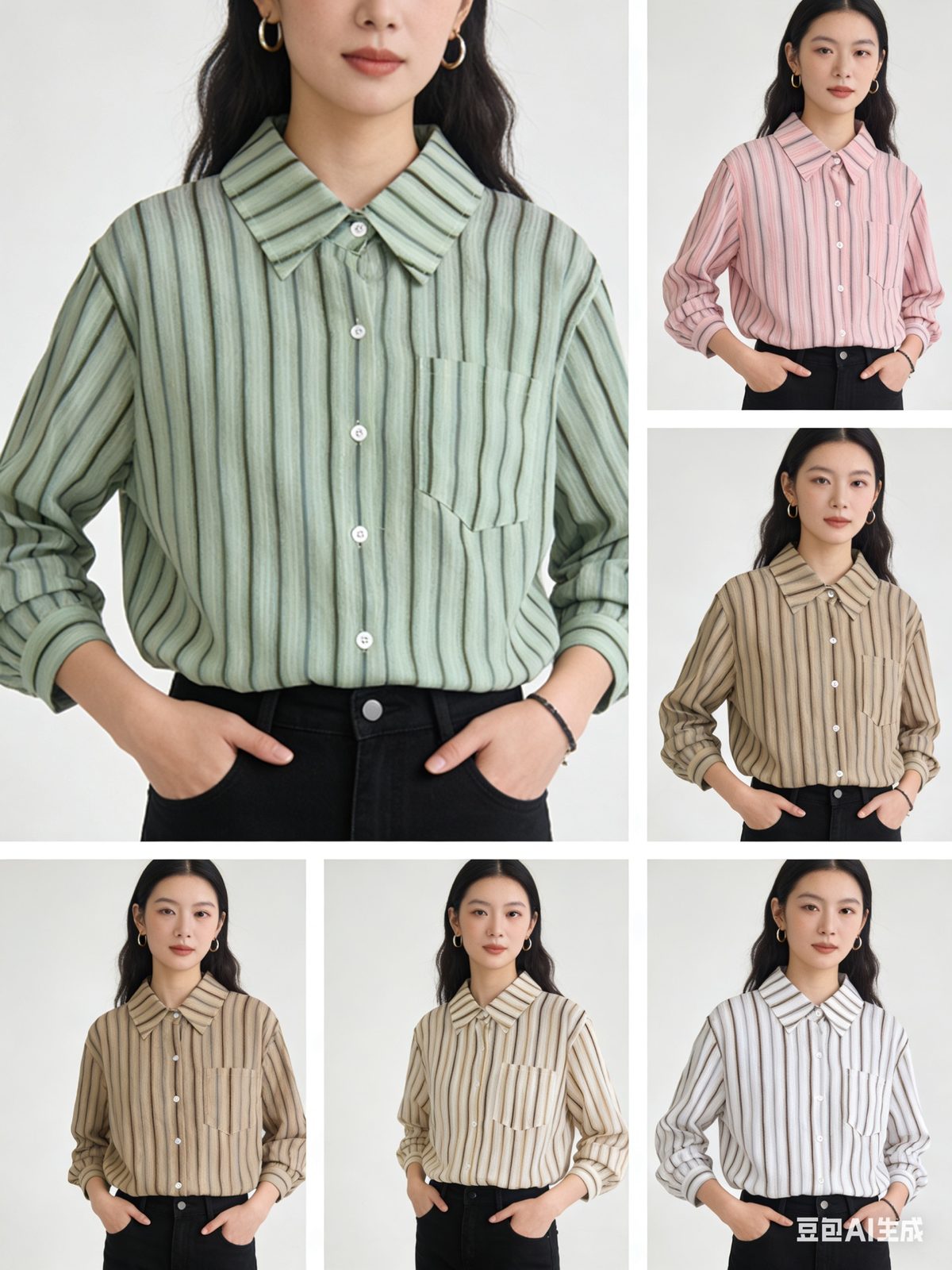 Pinstripe shirt
