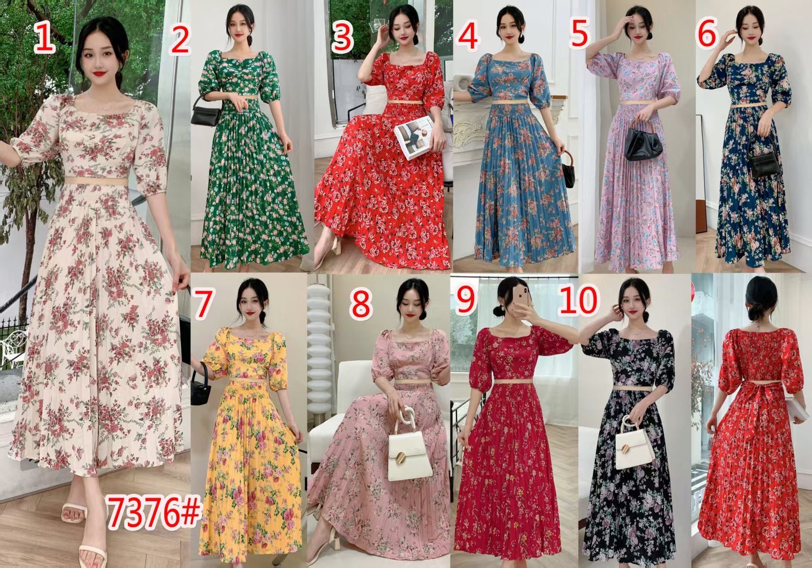 Maxi dress collection