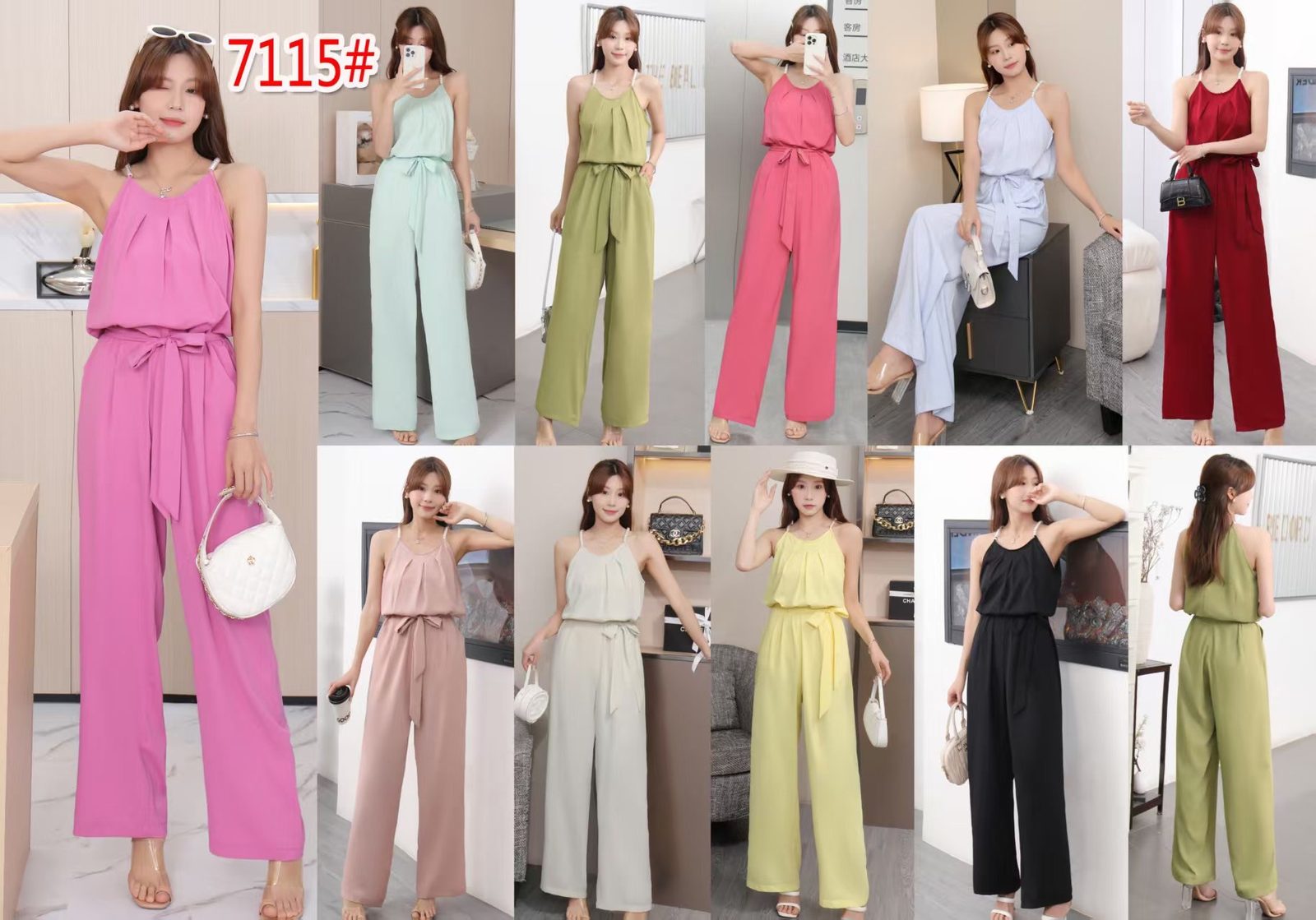 Jumpsuit & wide-leg set