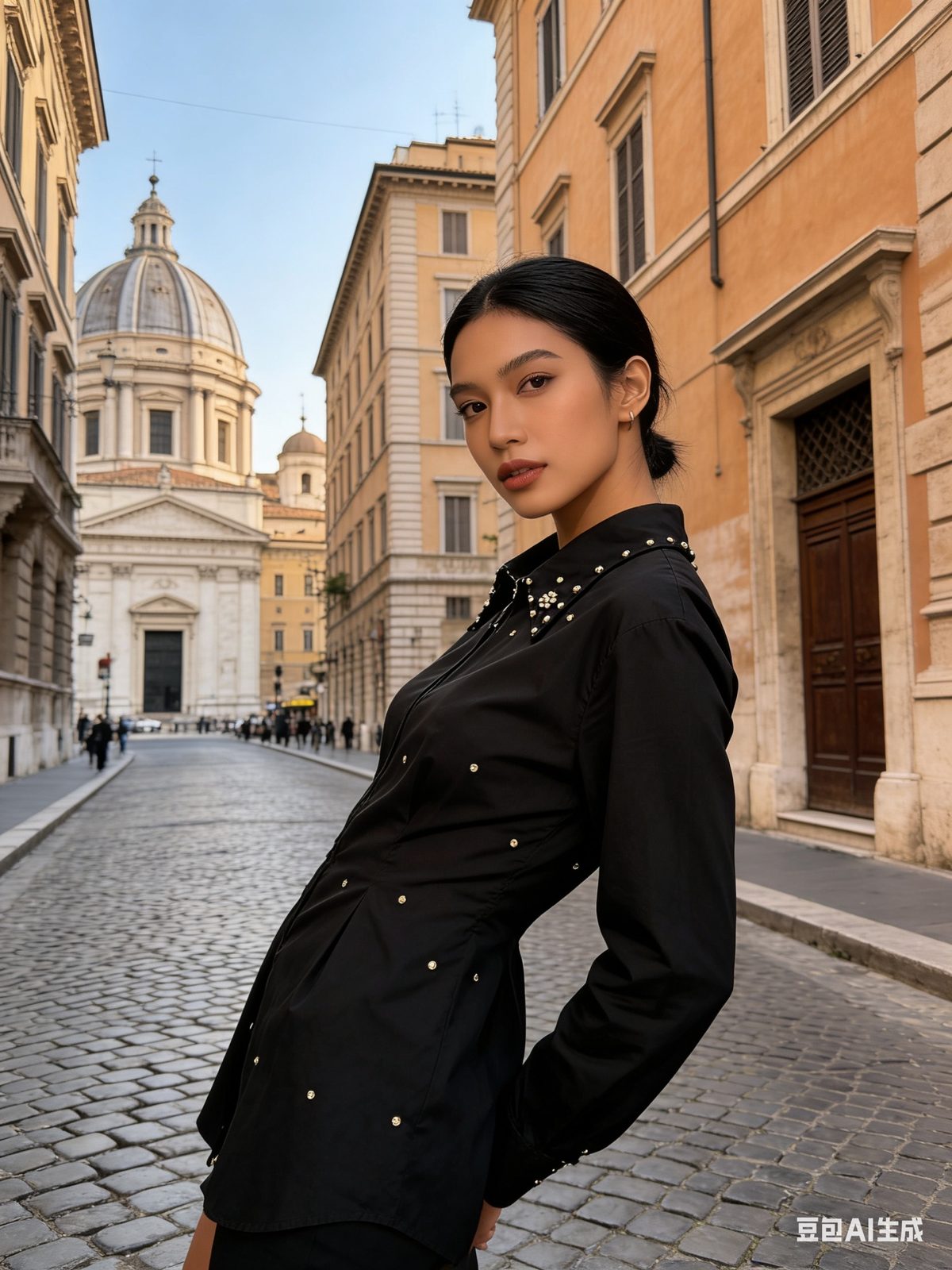 Black blouse