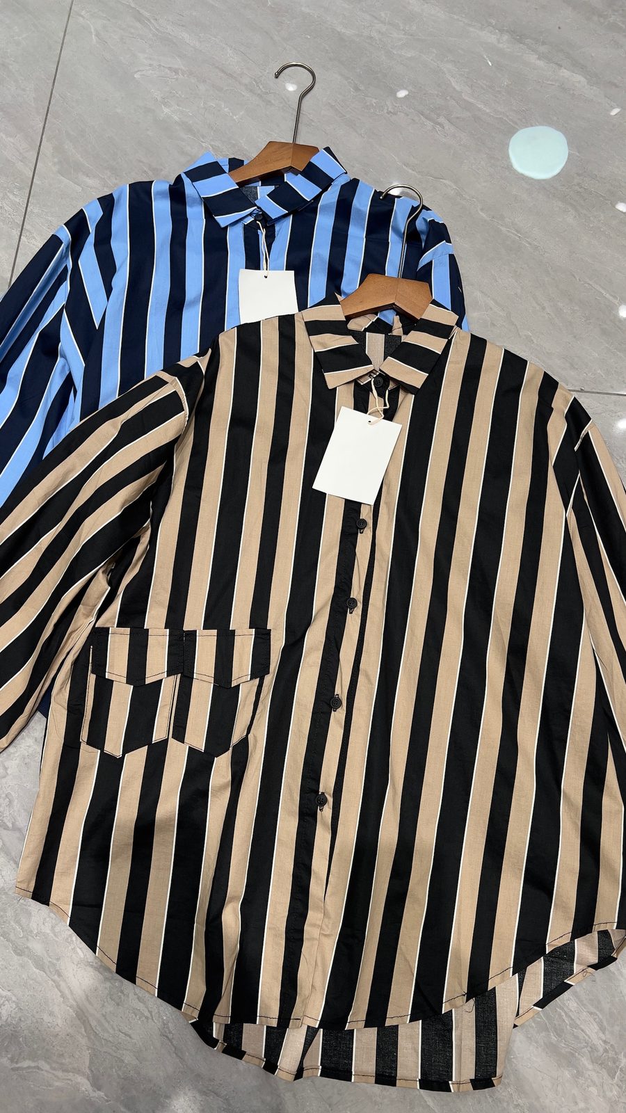 Bold stripe shirt