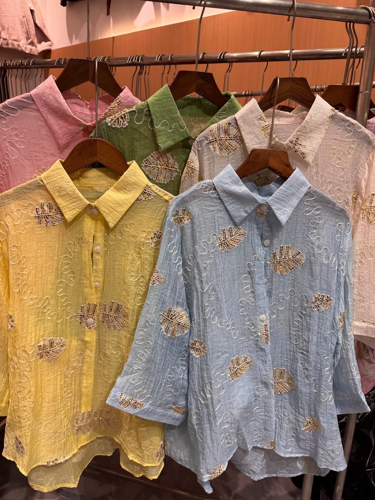 Embroidered shirt
