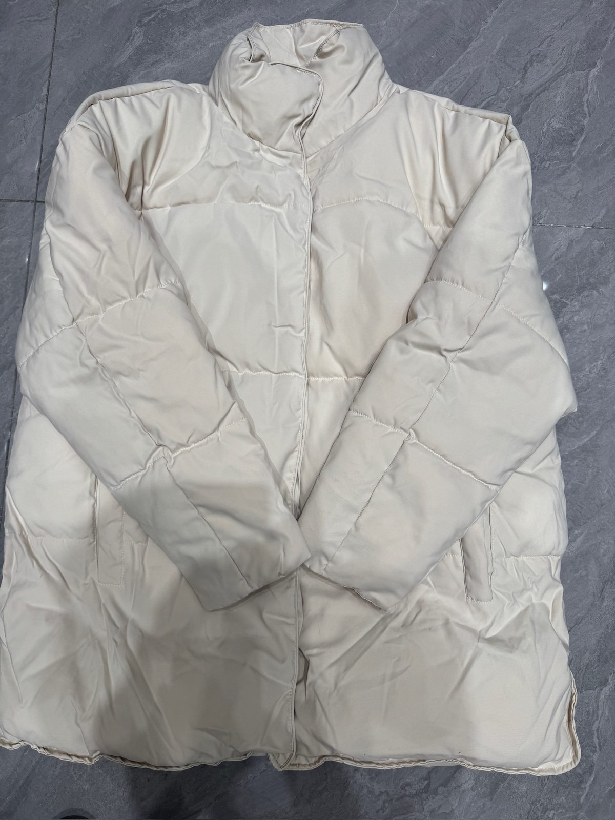 Quilted puffer jacket